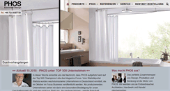 Desktop Screenshot of phos.de